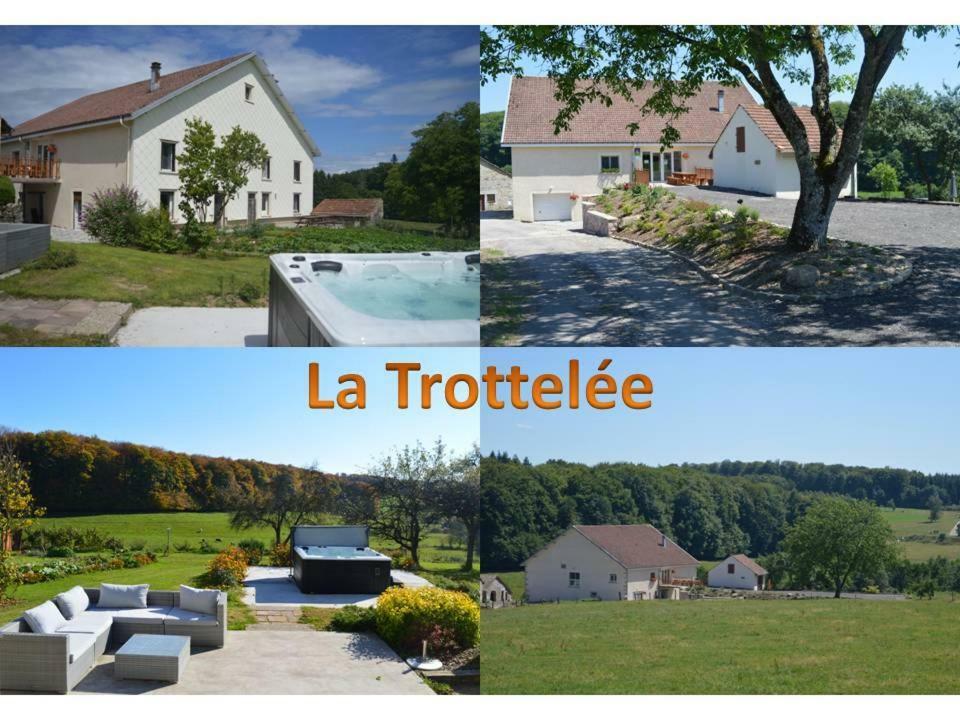 Chambres Et Table D'Hotes La Trottelee Bellefontaine  Exteriör bild